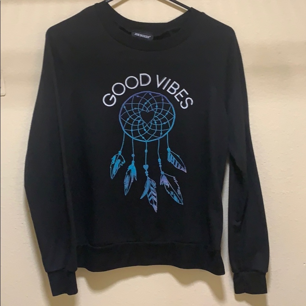 good vibes sweatshirt size S